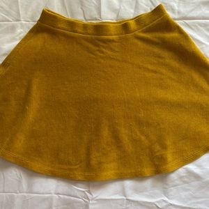 Yellow skirt